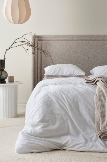 Jotex BRYONA sengesett dobbeltseng Hvit/beige 1668178-02-79 1668176-02-97 Jotex BRYONA sengesett dobbeltseng Hvit/beige 1668178-02-79 1668176-02-97