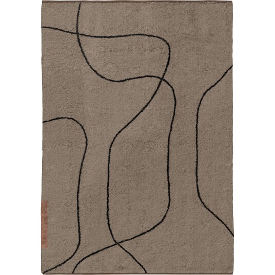 Mette Ditmer Shadow Teppe 140x200 cm Brun