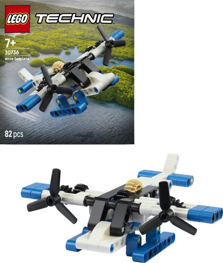 LEGO Technic 30736 Hvitt sjøfly
