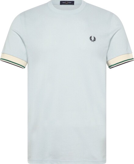 Fred Perry Twin Tipped Cuff Tee Blue S Fred Perry Twin Tipped Cuff Tee Blue S