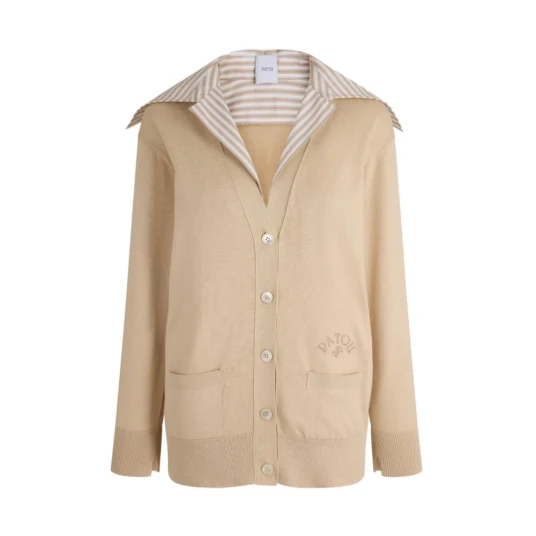Patou Dame Strikkevarer Beige S, Patou Dame Strikkevarer Beige S,