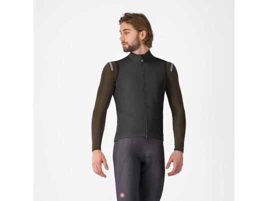 Castelli Perfetto Air sykkelvest light black herre