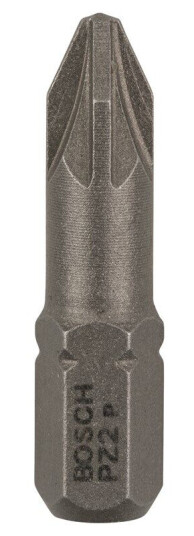 Bosch Skrutrekkerbits, ekstra hard PZ 2, 25 mm