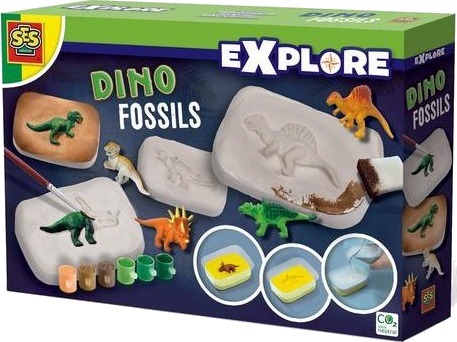 SES Creative Dino Fossiler Grav Ut Ditt Eget Dinosaurfossil Sett 5+ År SES Creative Dino Fossiler Grav Ut Ditt Eget Dinosaurfossil Sett 5+ År