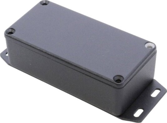 Hammond Electronics 1590G2FBK 100 × 50 × 31 mm Aluminium Svart Kabinett