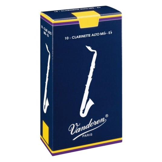 Vandoren Traditional Alto Clarinet Reeds 2.5 (10 Pack)