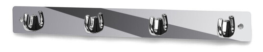 Habo 123-4 Håndklehenger Nikkel