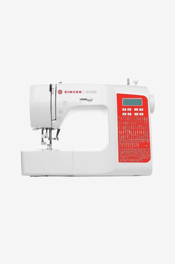 Singer SC220 Symaskin med 200 sømprogrammer og justerbar hastighet, Rød Singer SC220 Symaskin med 200 sømprogrammer og justerbar hastighet, Rød