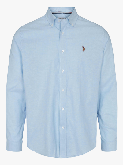 U.S. Polo Assn. Flex Calvert Shirt Regular Blå M