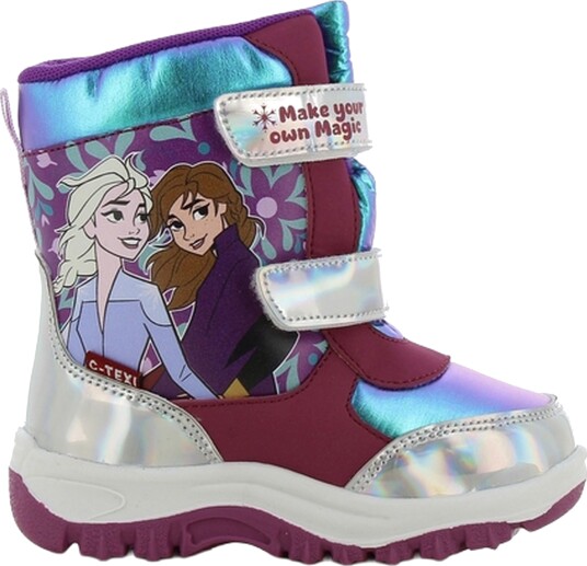 Disney Frozen Vintersko Silver/Dark Purple 25 Disney Frozen Vintersko Silver/Dark Purple 25