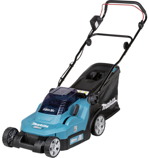 Makita DLM382PT2 Batteridrevet Gressklipper med batteri - 38cm (18V) Makita DLM382PT2 Batteridrevet Gressklipper med batteri - 38cm (18V)