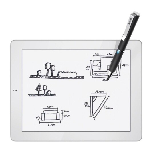 Hama Active Fineline Stylus Pen Black Hama Active Fineline Stylus Pen Black
