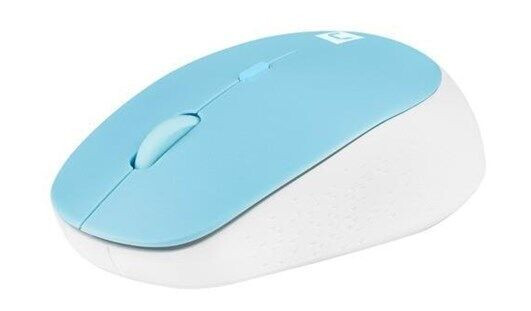 Natec Harrier 2 - mouse - Bluetooth 5.1 - white blue - Mus - Optisk - 4 - Blå Natec Harrier 2 - mouse - Bluetooth 5.1 - white blue - Mus - Optisk - 4 - Blå