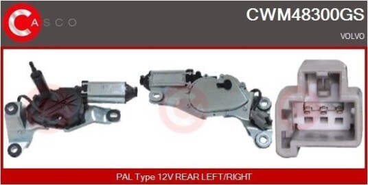 CASCO CWM48300GS Vindusviskermotor CASCO CWM48300GS Vindusviskermotor