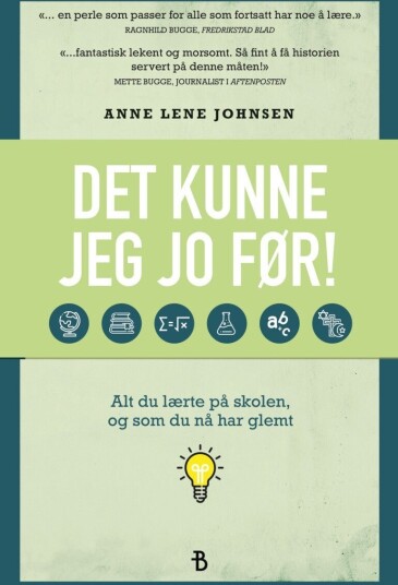 Det kunne jeg jo før Det kunne jeg jo før