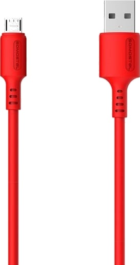 Somostel Usb-A Til Microusb-Kabel 1,2 M Rød (Sms-Bp06 Usb - Micro Usb Rød)