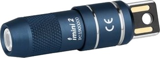 Nøkkelringlykt OLIGHT iMINI 2 - 50 lm / 55 mm / Oppladbar, Blå Nøkkelringlykt OLIGHT iMINI 2 - 50 lm / 55 mm / Oppladbar, Blå