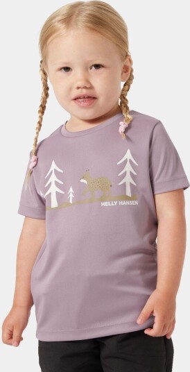 Helly Hansen HH Tech Graphic T-shirt Barn Lilla 116/6 Lilla116/6 Helly Hansen HH Tech Graphic T-shirt Barn Lilla 116/6 Lilla116/6