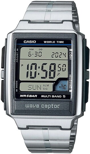 Casio Herreklokke WV 59RD 1AEF Wave Ceptor LCD/Stål Casio Herreklokke WV 59RD 1AEF Wave Ceptor LCD/Stål