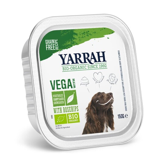 Yarrah Bio Biter I Saus 12 X 150 G Vegetariske Biter Med Økologiske Grønnsaker Og Økologisk Nype (Vegan)