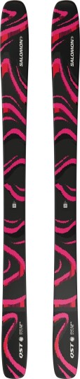 Salomon Ski QST 106 Svart Rosa 157 cm