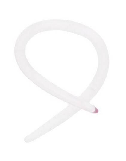 Utgått Rosa Loop Pyrex Piercing Strl 3 mm