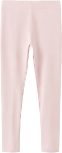 Mango Cotton Leggings Pink 9