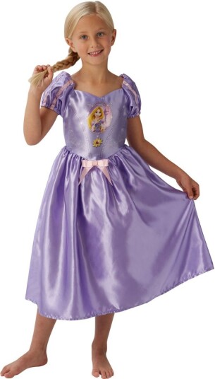 Disney Princess Rapunzel kostyme lilla kjole 3-4 år 104 cm
