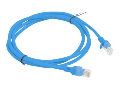 Lanberg Koblingskabel Rj-45 Hann Til Rj-45 Hann 1.5 M Utp Cat 6 Flertrådet Ral 5012 Blå