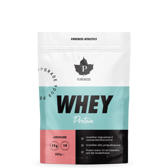 Athletics Whey Protein Jordbær, 500 g Athletics Whey Protein Jordbær, 500 g