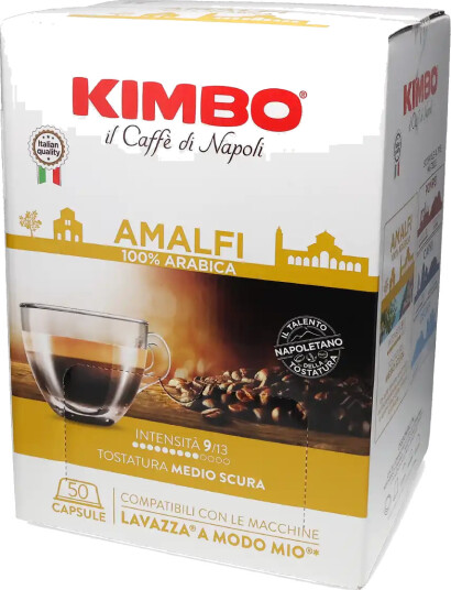 Kimbo | Amalfi 50 kapsler til Lavazza A Modo Mio