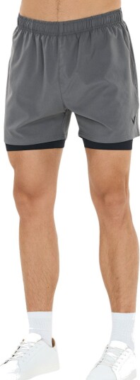 Virtus Zayne V2 M 2 In 1 Shorts Grey M