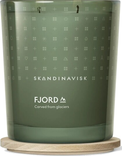 Skandinavisk Fjord 2 Wick Scented Candle 350G Khaki green ONE SIZE