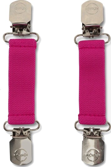 Kombi Kids Mitten Clips FUCHSIA FEDORA One Size