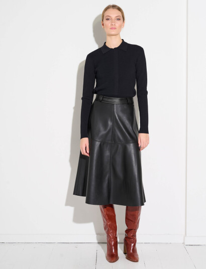 Bruuns Bazaar Veganibbimma Skirt Black 42