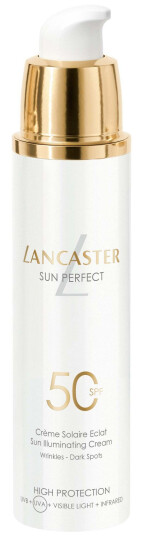 Lancaster Sun Perfect Illuminating Cream SPF50 50 ml med UVA/UVB-beskyttelse