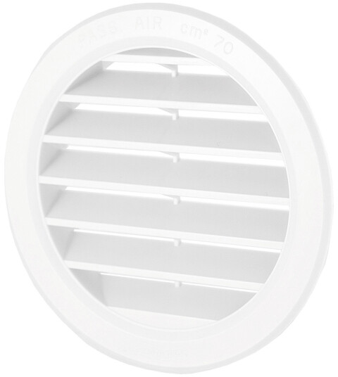 PAX 8909 6 Overluftsenhet hvit Ø 100 mm Ventilasjon PAX 8909 6 Overluftsenhet hvit Ø 100 mm Ventilasjon