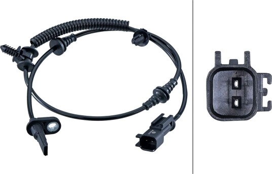HELLA 6PU 358 251 511 Sensor ABS