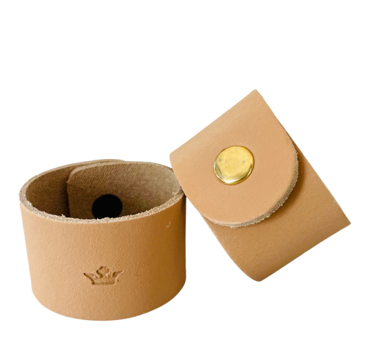 Nordan Home Serviettringer 4-pk natur skinn Nordan Home Serviettringer 4-pk natur skinn