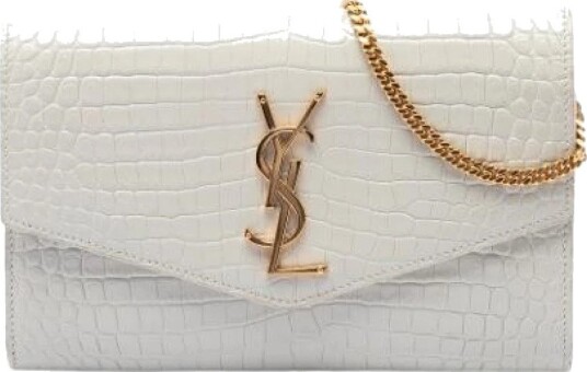 Yves Saint Laurent Vintage Dame Pre owned Hvit ONE SIZE,