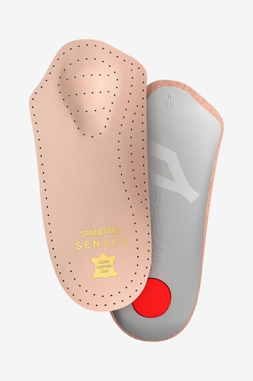 Springyard Innersåle skinn oppbygd 2/3 lengde Natur Springyard Innersåle skinn oppbygd 2/3 lengde Natur