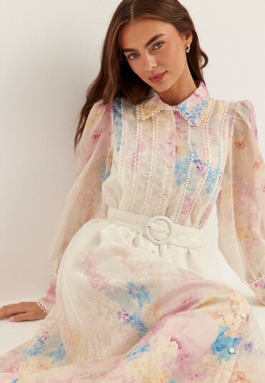 Yas Yasflorence Ls Long Dress