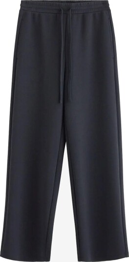 Lindex Super Soft Jersey Trousers   DARK DUSTY BLUE   M