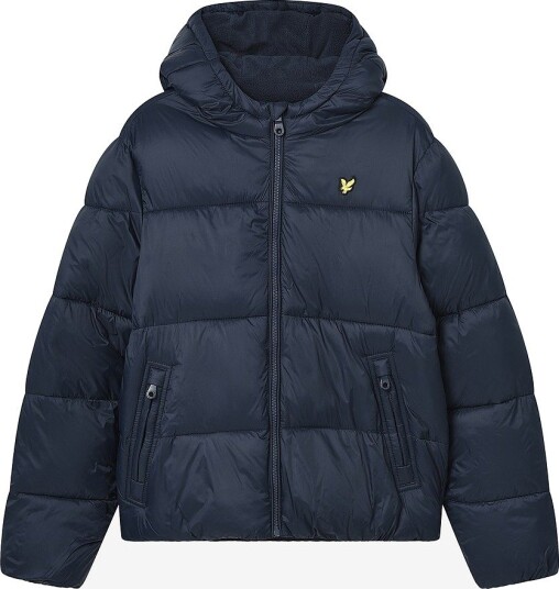 Lyle & Scott Jakke Fleece Lined Padded Jacket Blå