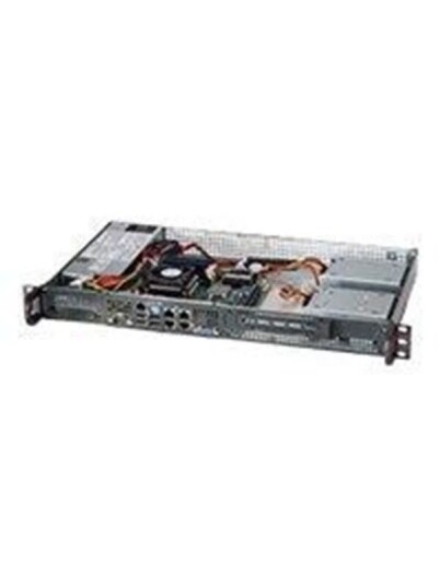 Supermicro SC505 203B Kabinett Server Rack Svart CSE 505 203B Supermicro SC505 203B Kabinett Server Rack Svart CSE 505 203B
