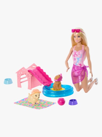 Barbie Puppy Pool Party