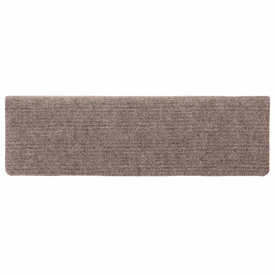 Selvklebende trappematter 20 stk kremhvit 65x21x4 cm 8721288458346