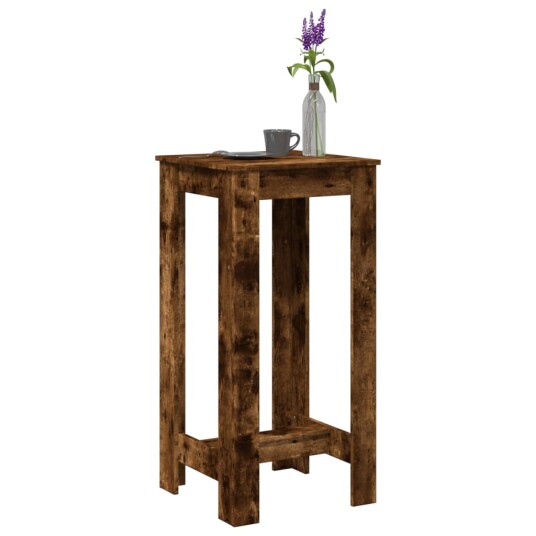 Barbord røkt eik 51x50x103,5 cm konstruert tre Barbord røkt eik 51x50x103,5 cm konstruert tre
