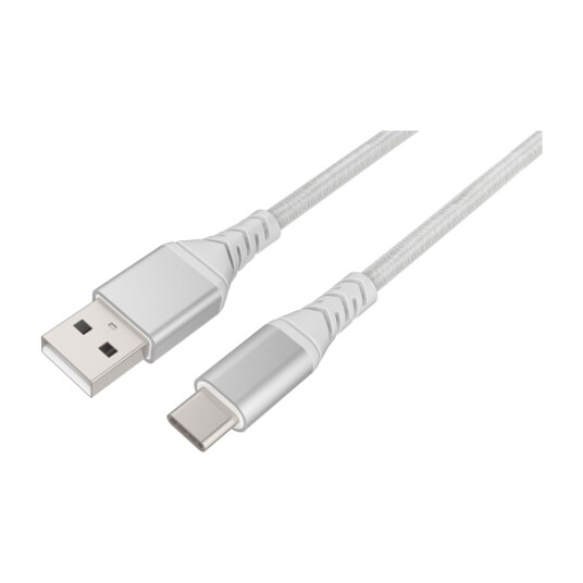 DACOTA PLATINUM USB-USBC KABEL 2M, HVIT