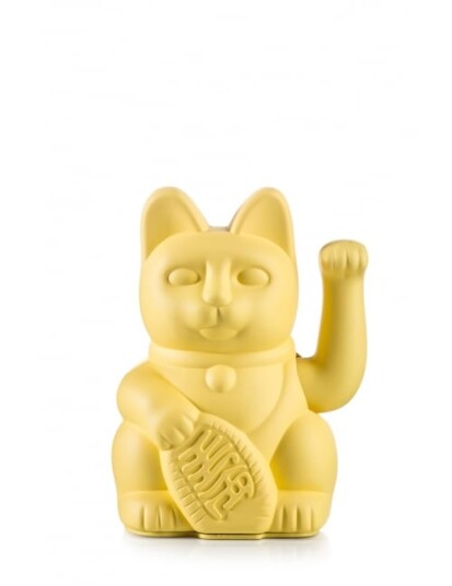 Donkey Lucky Cat Maneki-Neko - Yellow Donkey Lucky Cat Maneki-Neko - Yellow
